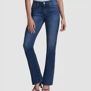 Joe's Jeans | Mid-Rise Bootcut Flare Jeans in Medium Blue size 25